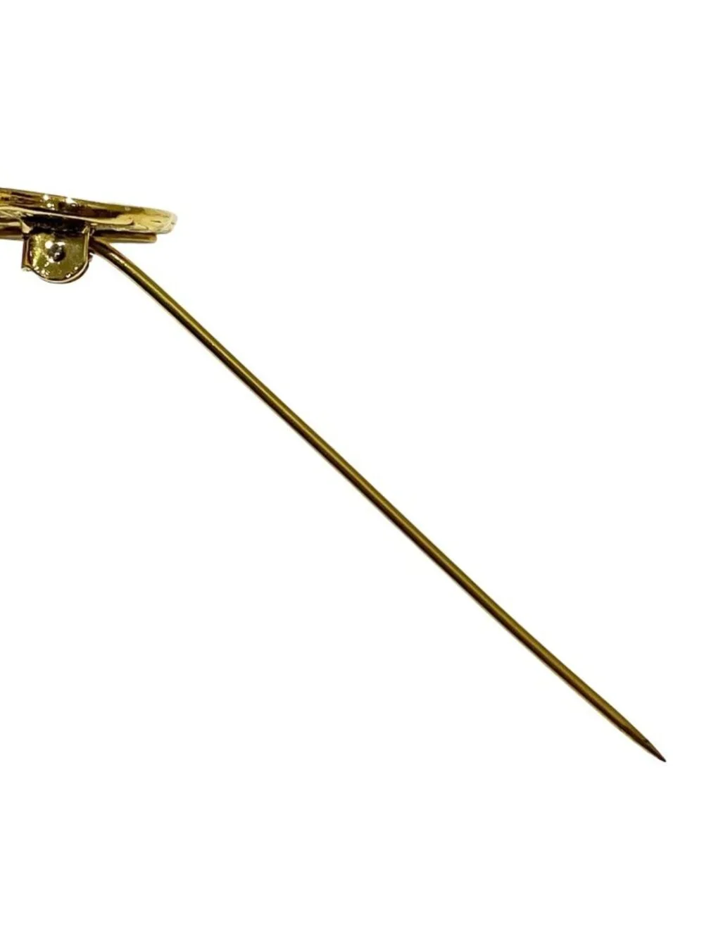 Chanel CC Logo Brooch Alloy